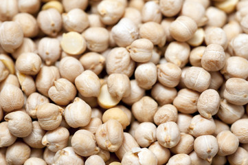 Background of chickpeas