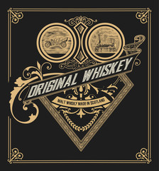 Old Whiskey Label