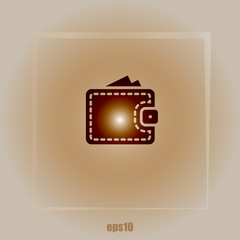 Wallet web icon