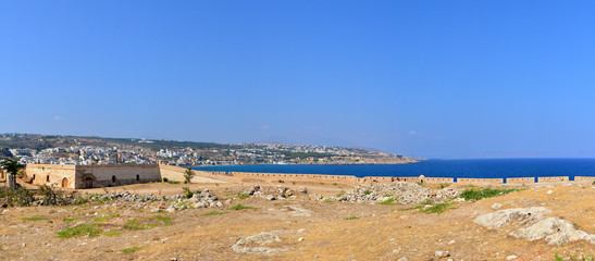Rethymno Fortezza fortress panorama