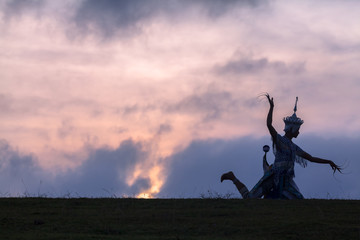 Nora is a form of traditional, folk performing arts that is popular in the southern region of Thailand. The main elements and characteristics of Nora are the costume and the music.