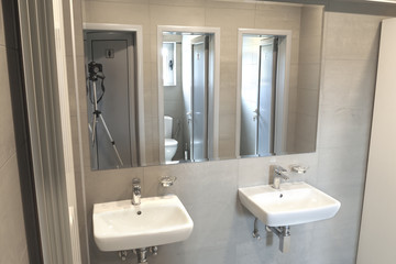 Empty modern office - Bathroom