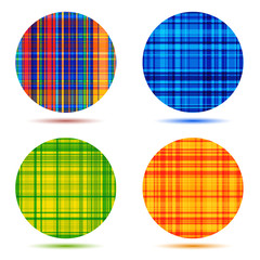 checkered frames set