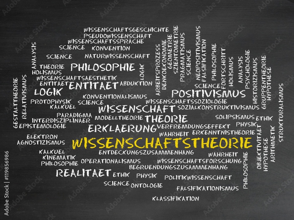 Canvas Prints Wissenschaftstheorie