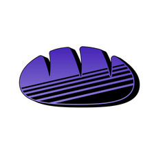 ikona retro lata 80 wektor