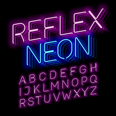 Reflex Neon font 