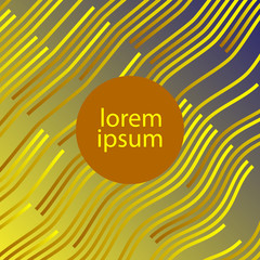 Brochure cover design set with motion backgrounds. Templates A4