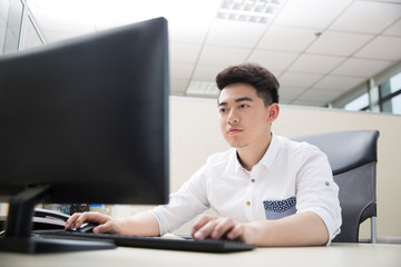 young successful man