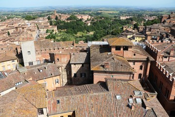 Obraz premium Living in Siena, Tuscany Italy