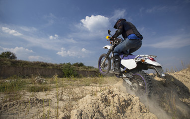 Obraz premium Motocross bike.