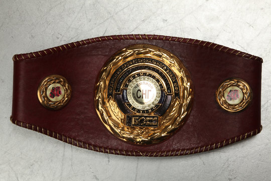 A belt of the champion on Boxing under the version of magazine "about box" the Commonwealth of independent States
