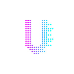 Letter V logo design,technology,electronics,digital logotype