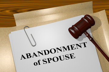 Abandonment of Spouse concept