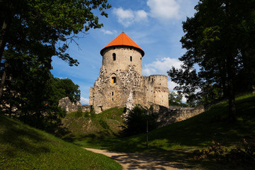 Fototapeta na wymiar Cesis Castle 