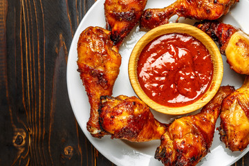 roasted chicken legs with herbs