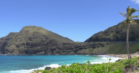 Makapuu Beach on Windward Side Oahu Hawaii

