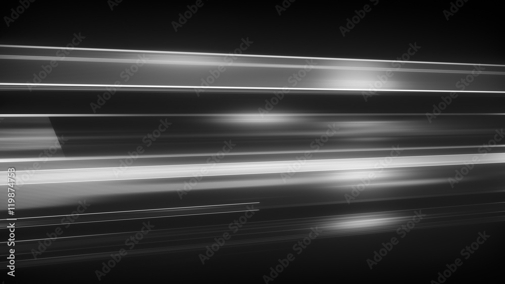 Sticker light streaks abstract futuristic background