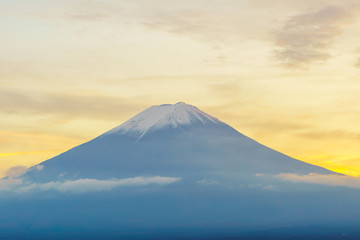 Mount Fuji sunset, Japan