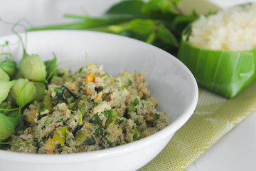 mackerel spicy salad