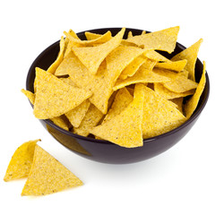 a bowl of nachos chips