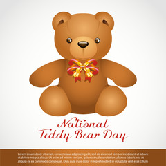 National Teddy Bear Day