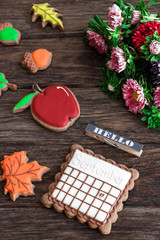 Autumn composition: Hello, September! 