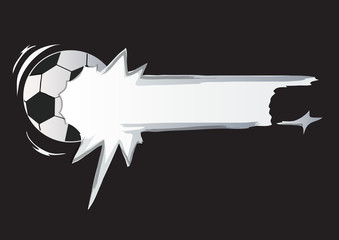 ball cartoon banner vector