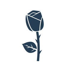 Rose icon vector