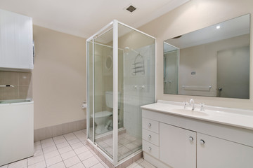 Bathroom of the luxurious house
