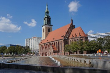 Church in Alexanderplatz, Berlin