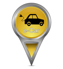 Map pointer with e-Car