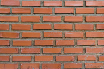 Red brick wall texture background