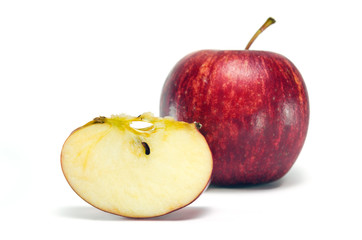 Apple fruit isolated on white background