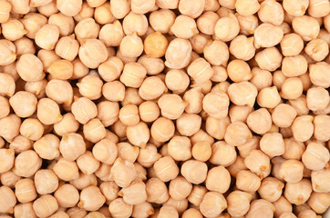 Close up of chickpea