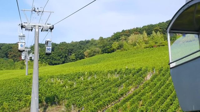 Seilbahn R&uuml;desheim zum Niederwalddenkmal