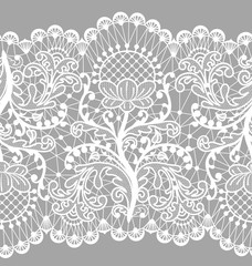 seamless lace border