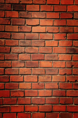 Brick wall architectural background texture
