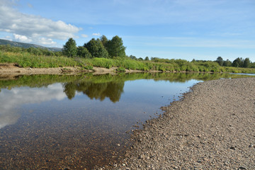  river Shchugor in the National Park Yugyd VA.