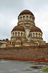 Fototapeta premium The Orthodox Cathedral in town.