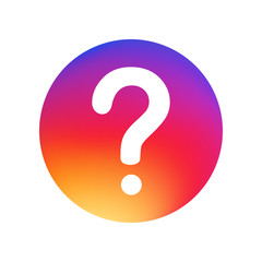Question mark sign icon, vector illustration. Flat design style with long shadow. FAQ button. Asking questions. Ask for help. Question mark stamp. Need information. Query