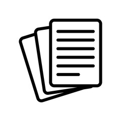 Stack Of Paper icon
