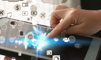 Social media concept.