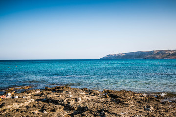 Fototapeta na wymiar Panorama punta della palascia Otranto