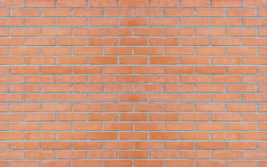 Red brick wall texture background.