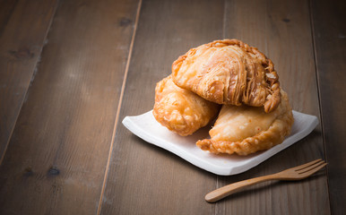 Curry puff pastry