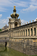 Fototapeta na wymiar Der Zwinger in Dresden