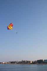 parasailing in rhodes