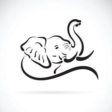 Elephant Logo Template PNG vector in SVG, PDF, AI, CDR format