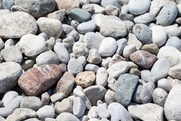 stones on the beach