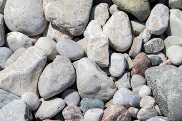 stones on the beach